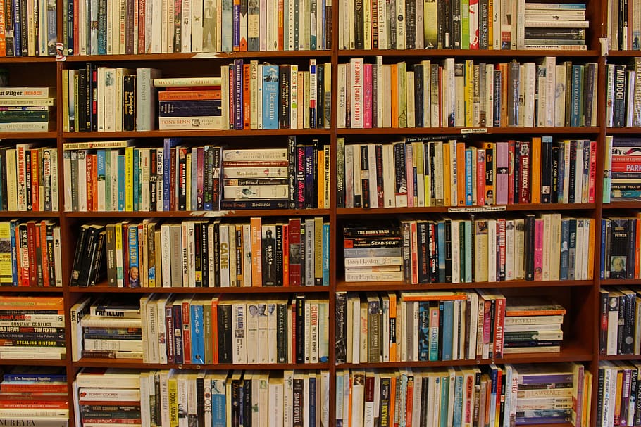 Library Books Wallpaper Background Free Stock Photo  Public Domain Pictures