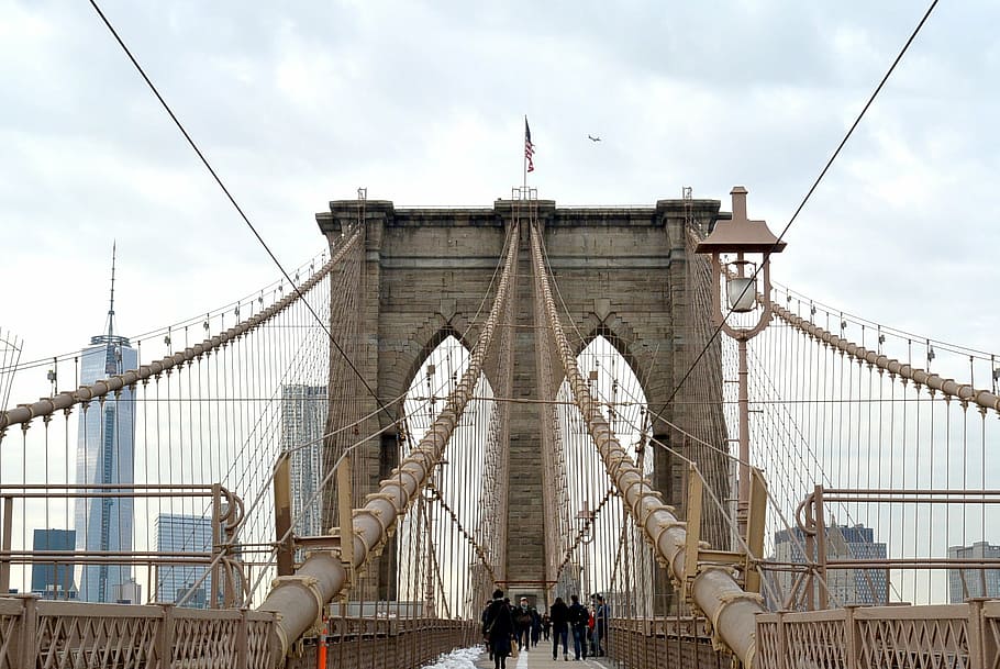 bridge, architecture, city, travel, landmark, new York City HD wallpaper