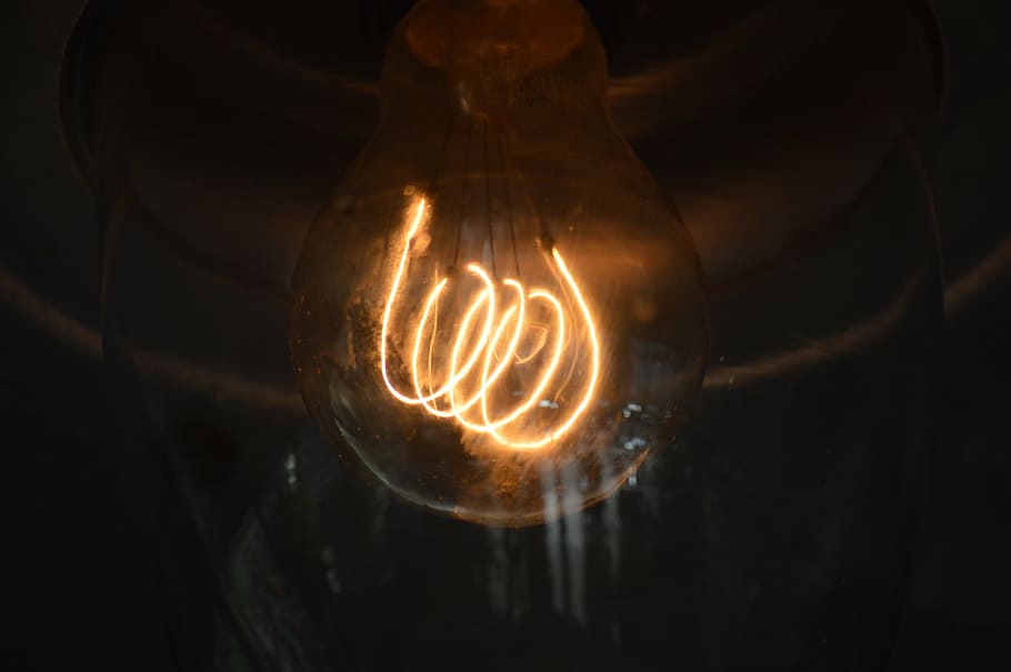 light, play, creativity, lamp, light bulb, glow, reflection HD wallpaper