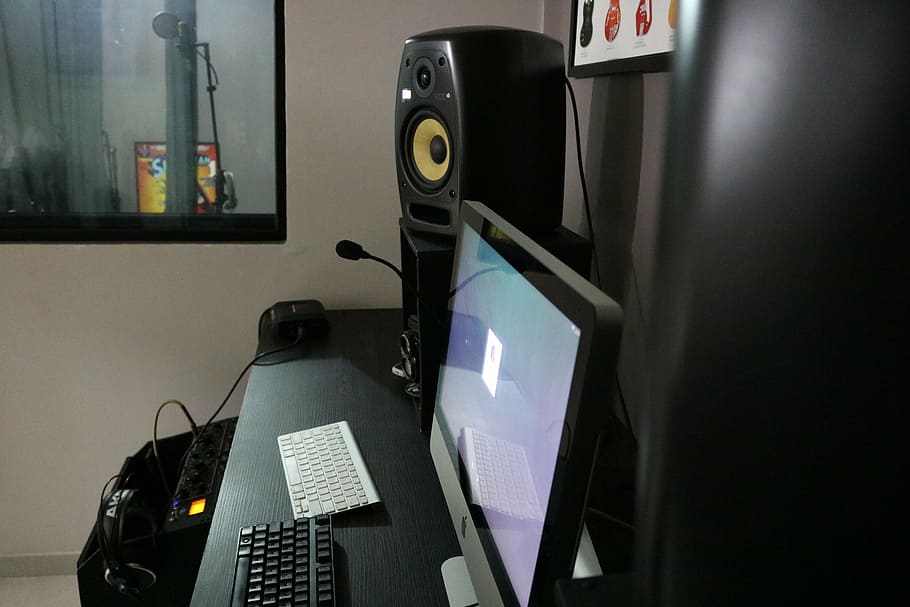 recording, studio, recordingstudio, sound, interface, studiogears HD wallpaper