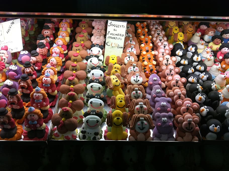 candy, animals, sugar, sweets, cute, food, treat, dessert, delicious HD wallpaper