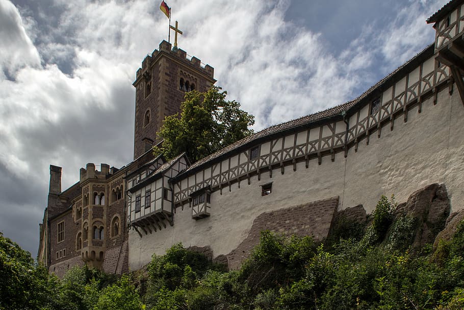 thuringia germany, eisenach, castle, wartburg castle, cultural heritage HD wallpaper
