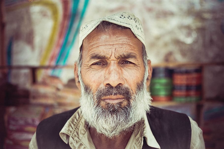 HD wallpaper: portrait, people, man, adult, mustache, pakistan, culture,  balochi | Wallpaper Flare