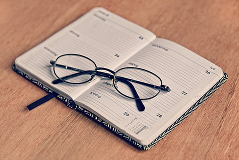 Agenda Organize With Colorcoding Sticky For Time Management Stock Photo -  Download Image Now - iStock