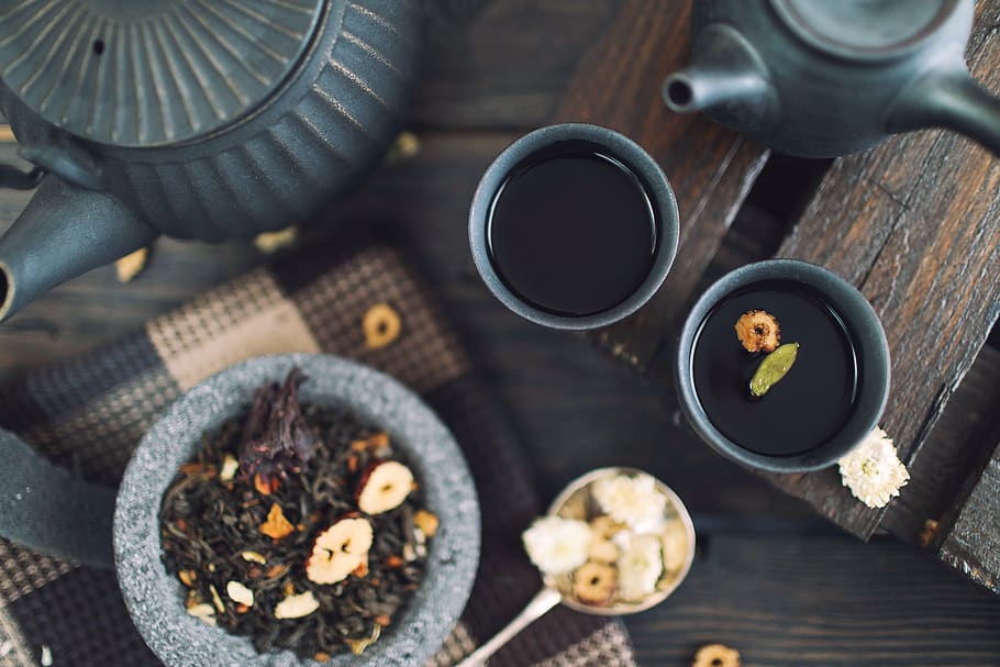 food, coffee, tea, pot, kitchen, table, food and drink, refreshment HD wallpaper