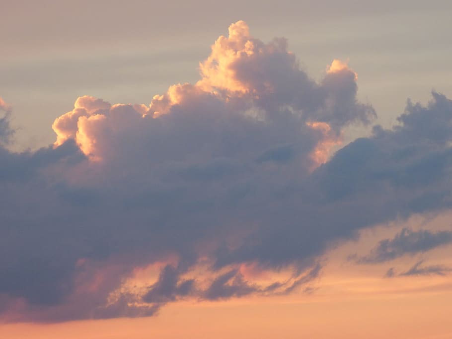 Clouds, Twilight, Sunset, Sky, cloud - sky, dramatic sky, nature HD wallpaper