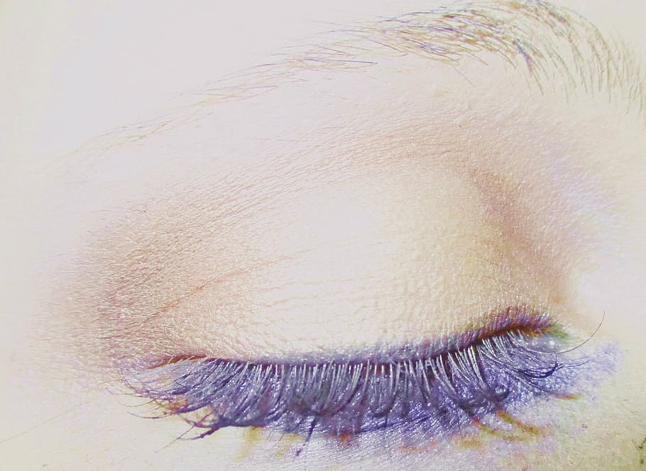 eye, eye shadow, detail, algae, human body part, one person HD wallpaper