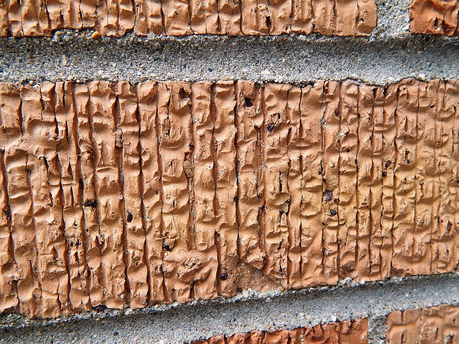 orange brick, texture, wall, architecture, built structure HD wallpaper