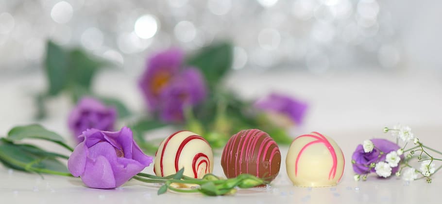chocolate dipped rolls, chocolates, nibble, sweetness, gourmet HD wallpaper