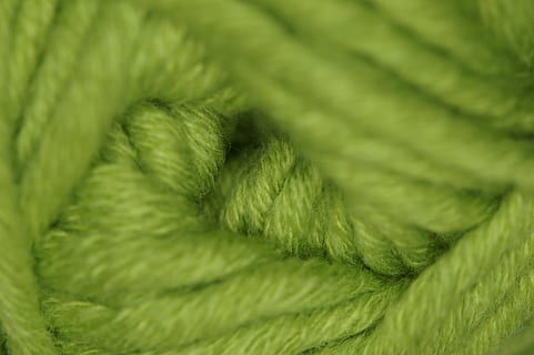 macro photo of green yarn, wool, cat's cradle, thread, cord HD wallpaper