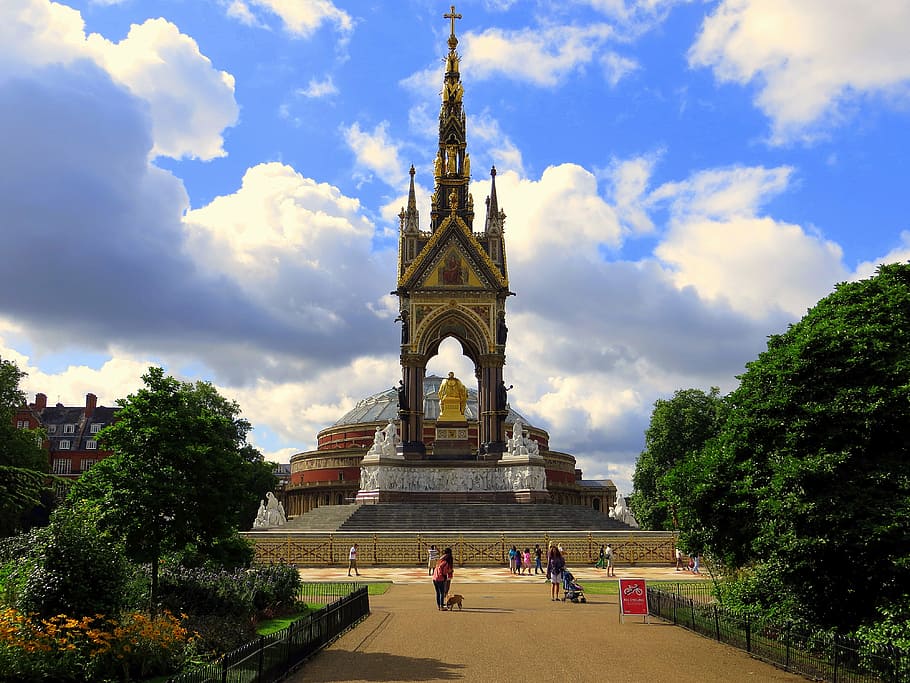 albert, royal, memorial, architecture, england, uk, london HD wallpaper