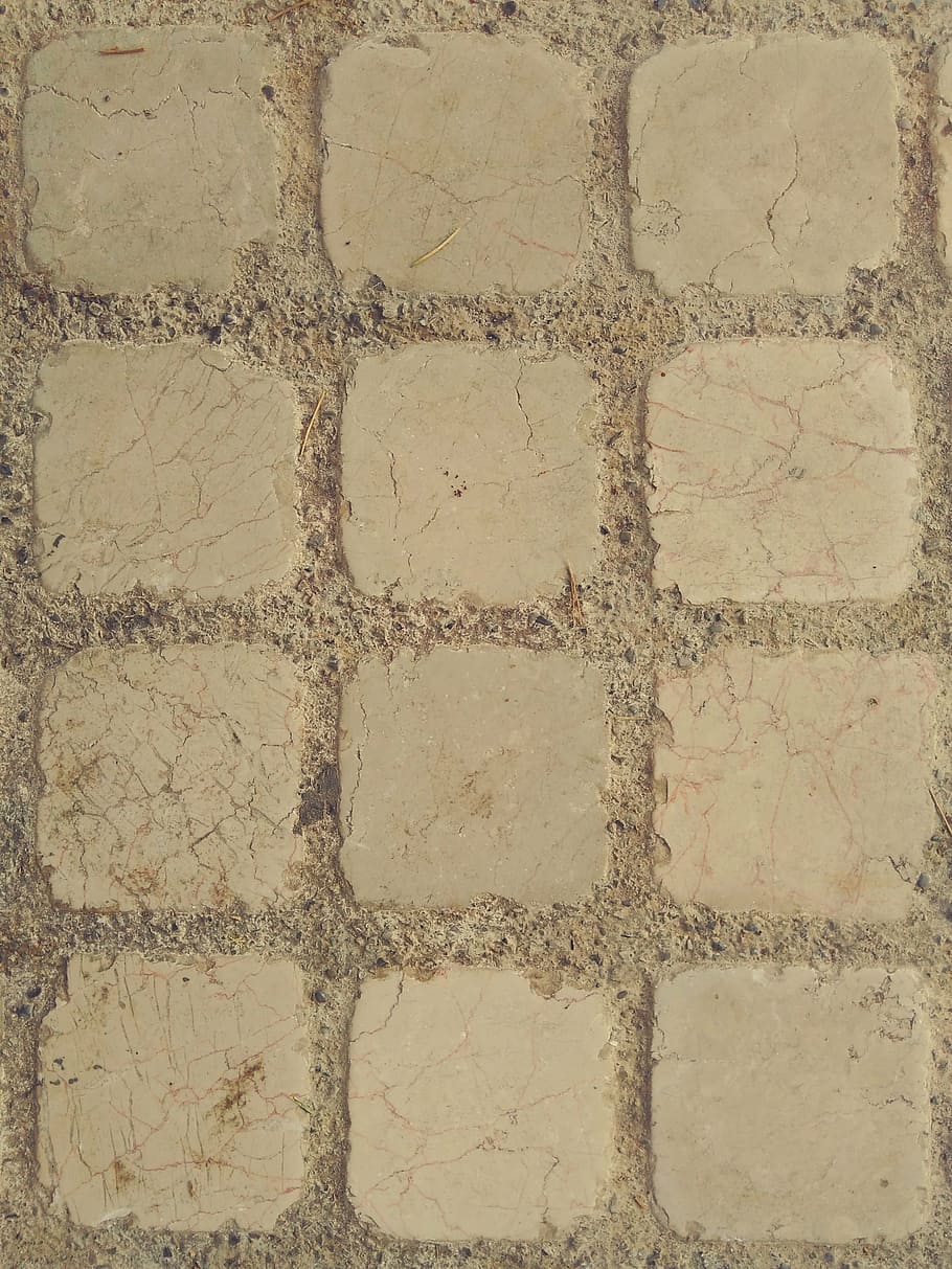 pattern, grunge, old, square, wall, concrete, grey, three, nine HD wallpaper