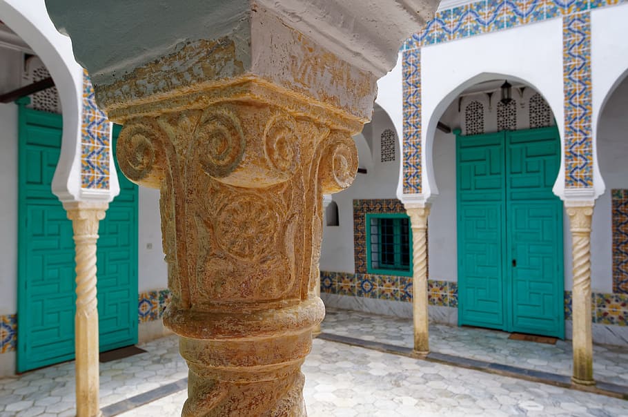 Ottoman, Palace, Algeria, algiers, architecture, culture, places of interest HD wallpaper