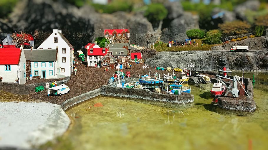 Legoland, Miniature, World, Theme Park, miniature world, water HD wallpaper