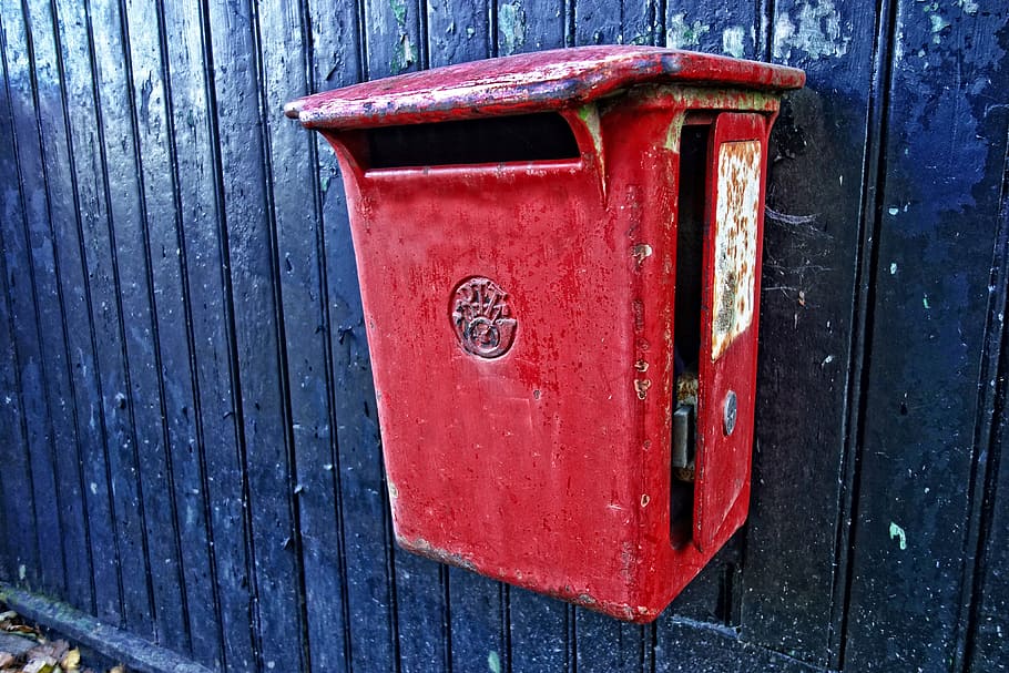 mailbox, letter, communication, message, post, delivery, vintage