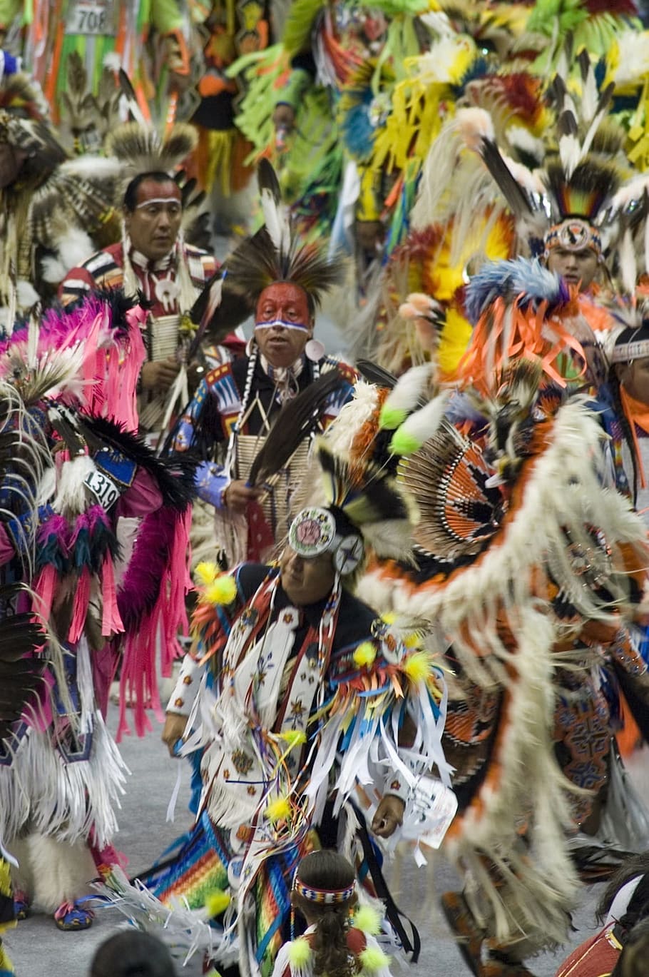 Native Americans, Dancing, Celebration, celebrating, heritage, HD wallpaper