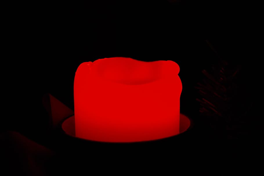 Wax Candle, Advent, red, bright, cozy, quiet, advent wreath HD wallpaper