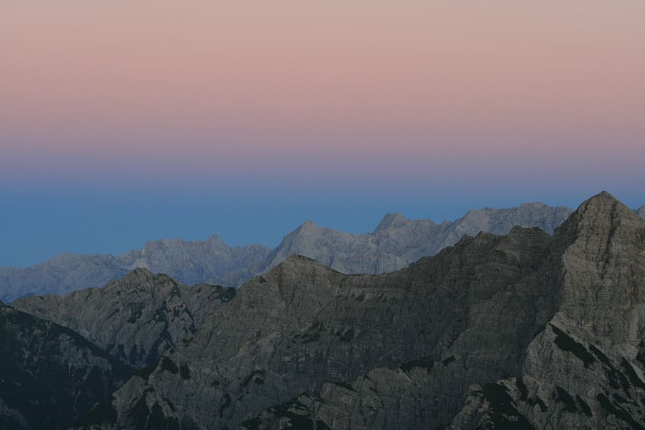 alpine, mountain summit, abendstimmung, panorama, nature, mountain Peak HD wallpaper