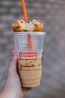 drink, chill, dunkin donuts, hand, palm, food, sweets, food and drink HD wallpaper