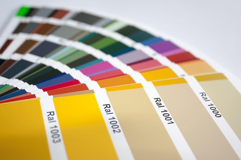 Colors, Ral, Paint, Range, color range, creative, color Swatch, HD wallpaper