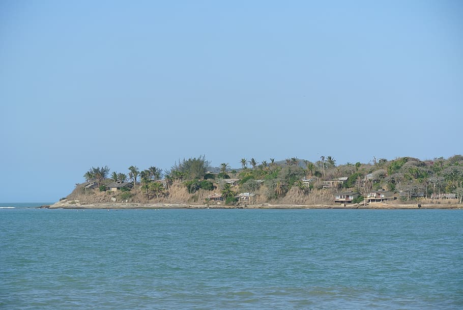 island, separate, mar, water, sea, sky, scenics - nature, tranquility HD wallpaper