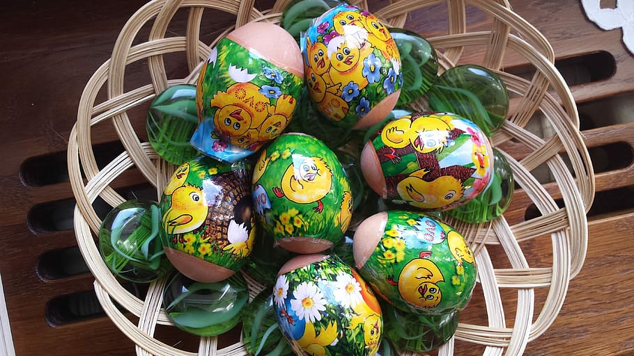 Easter, Eggs, Spring, easter egg, multi colored, cultures, tradition HD wallpaper