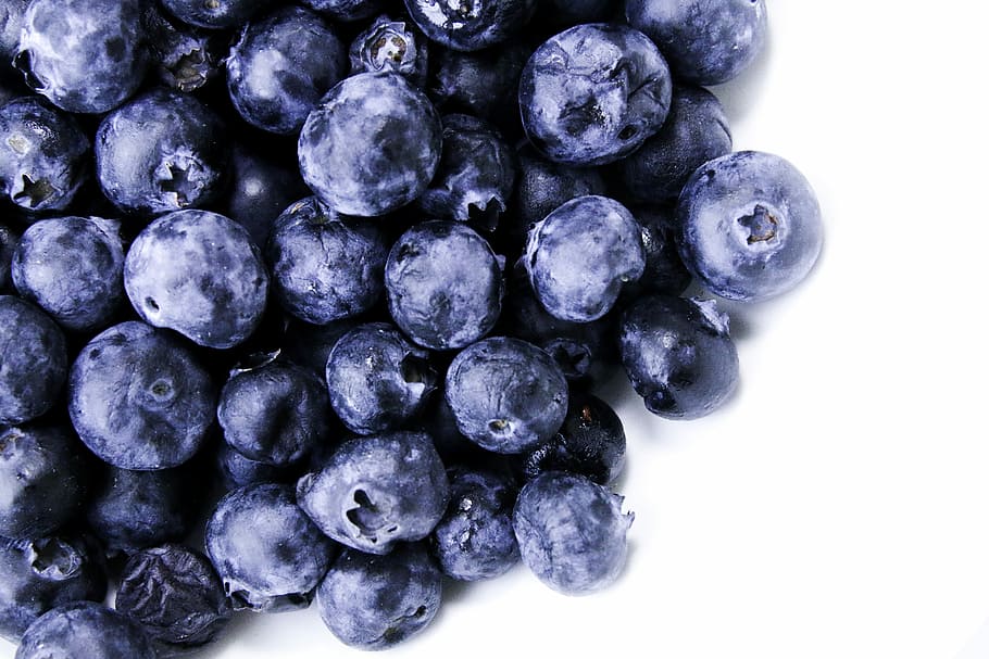 black berries, blue berry lot, blueberry, fruit, round, healthy eating HD wallpaper