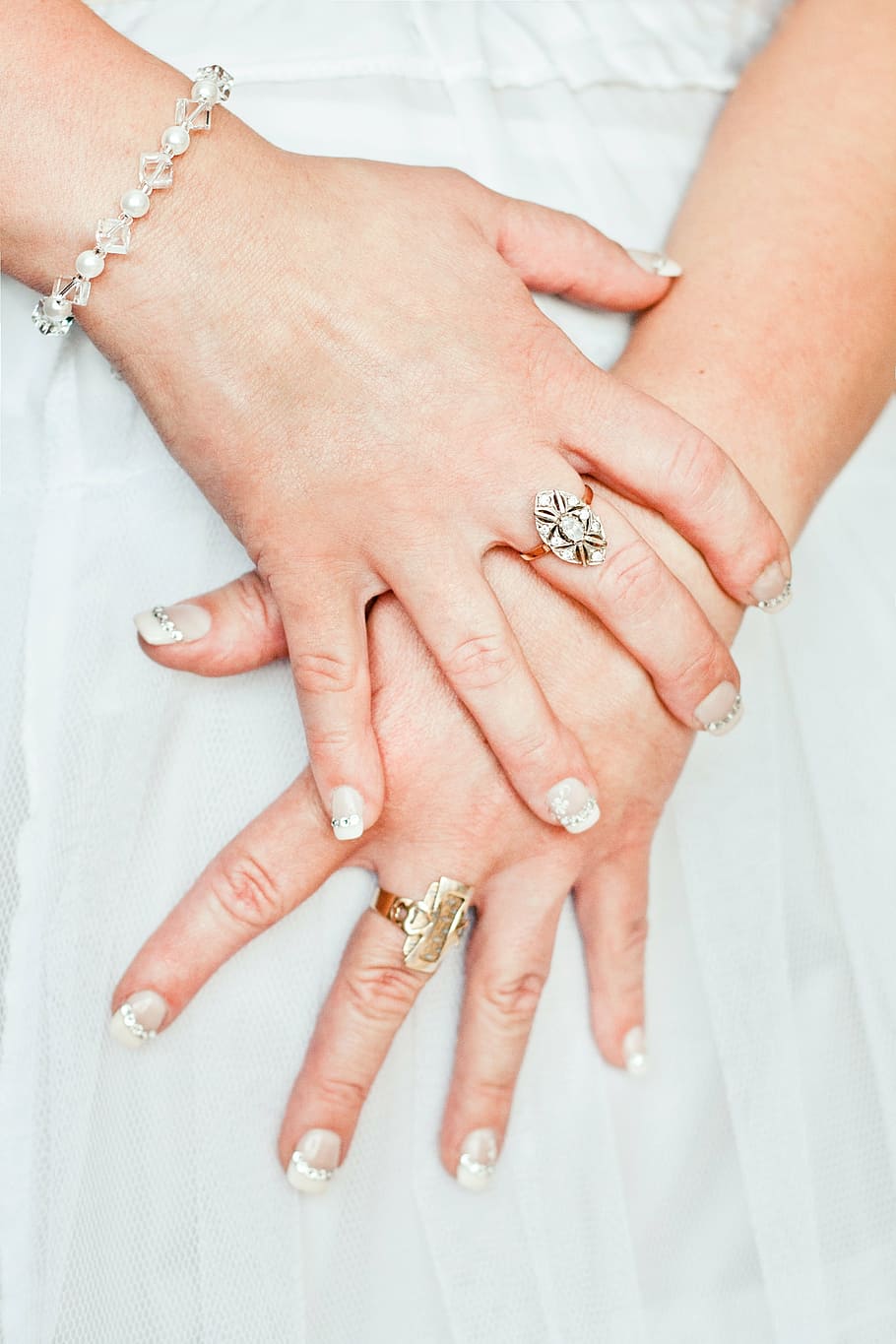 hands, ring, jewellery, jewelry, bracelet, wedding, bridal HD wallpaper