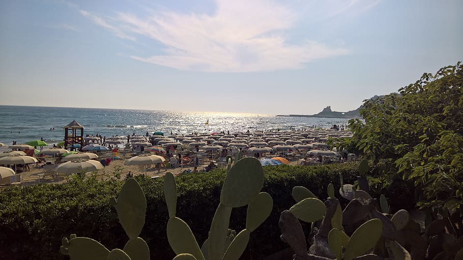 sperlonga, valledeicorsari, sunset, august, sea, beach, summer HD wallpaper