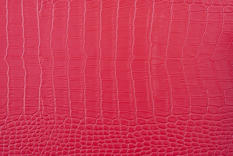 pink leather surface, red, skin, texture, pattern, bag, design, HD wallpaper