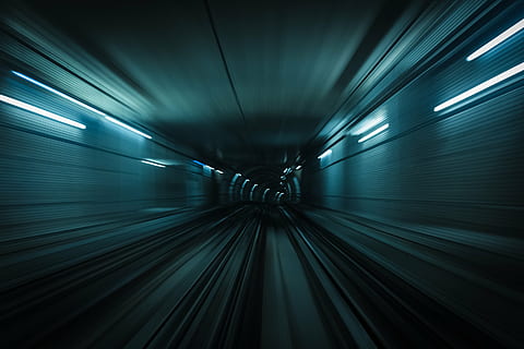 abstract, art, blur, dark, graphic, illuminated, light streaks HD wallpaper