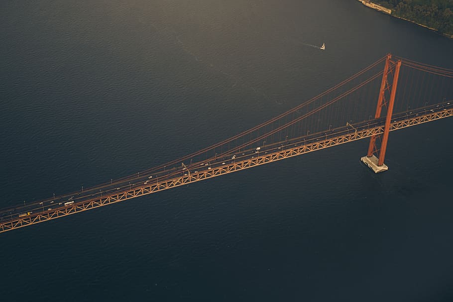 architecture, bridge, building, city, construction, daylight HD wallpaper