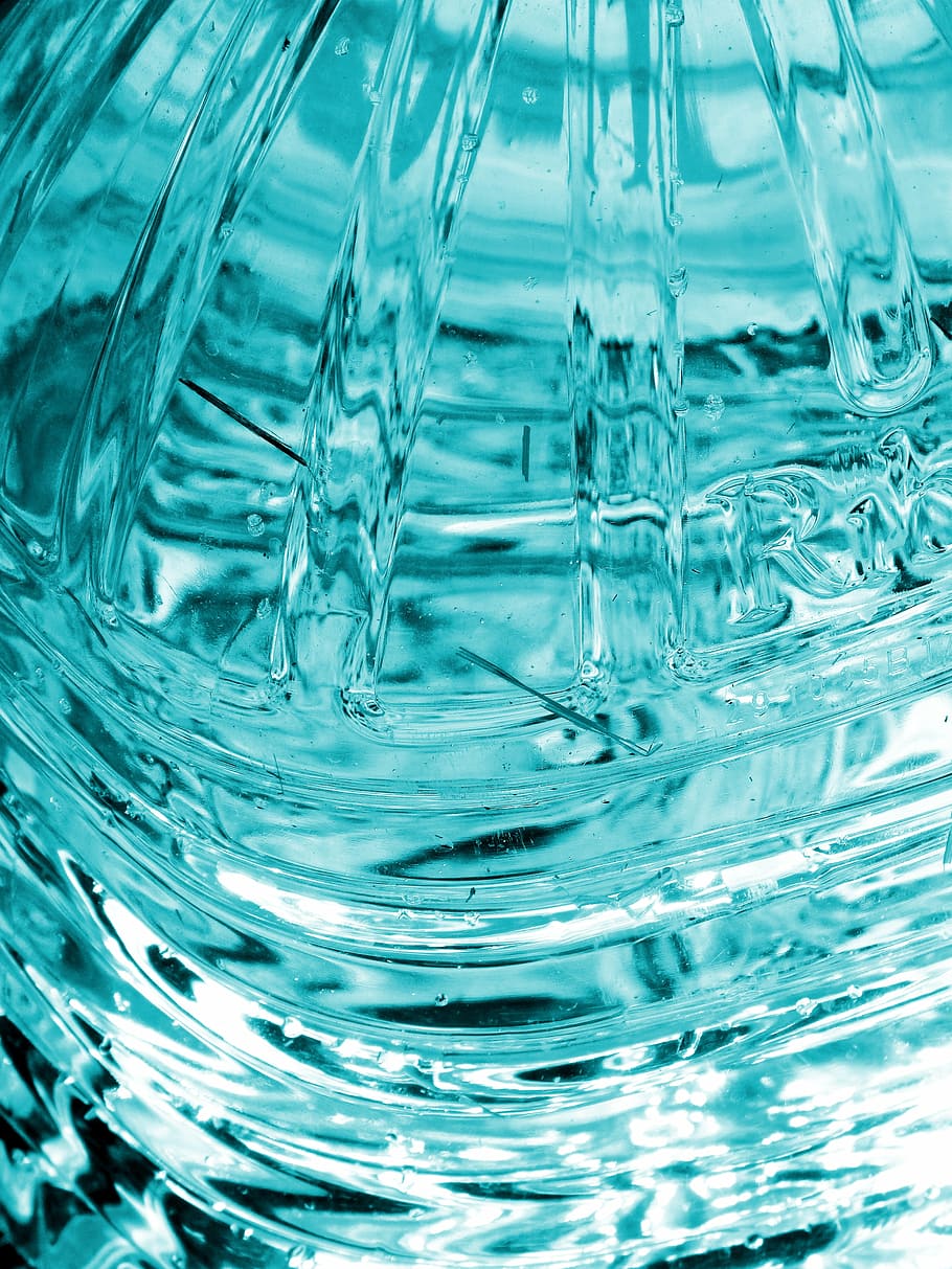 background, water, carafe, texture, blue, motion, rippled, no people HD wallpaper