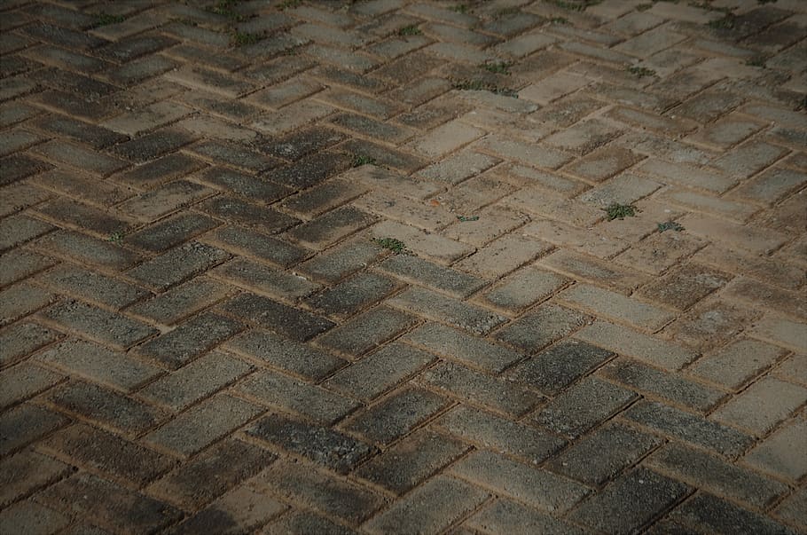 sidewalk, floor, ground, stones, pattern, full frame, backgrounds HD wallpaper