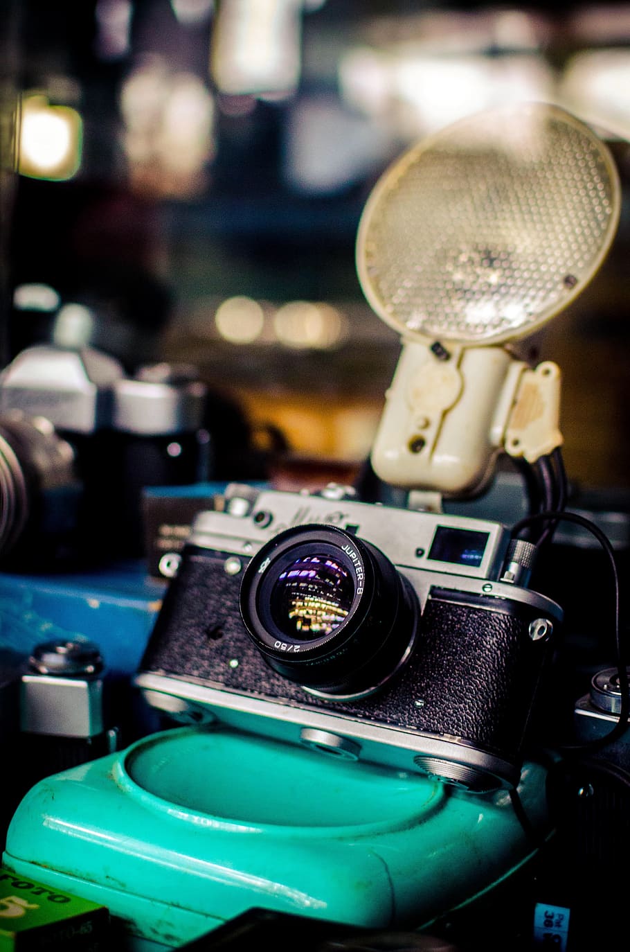 Camera, Photo, Old, Flash, Retro, vintage, film, photography HD wallpaper