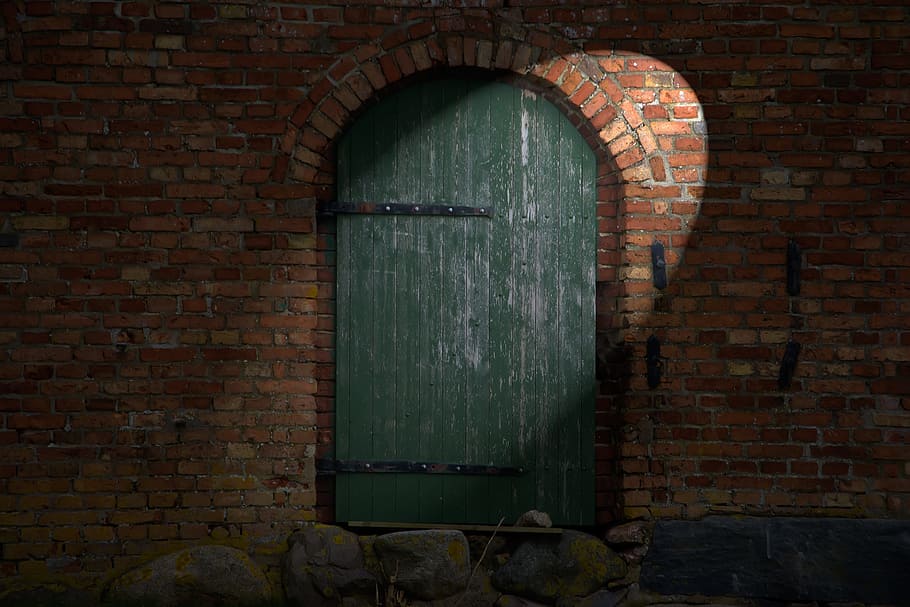 Barn, Door, Memory, Goal, Wall, Input, bolt, masonry, building HD wallpaper