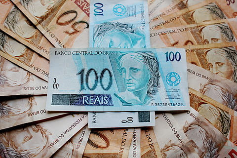 100 banknote, ballots, money, real, brazilian currency, fifty dollars HD wallpaper