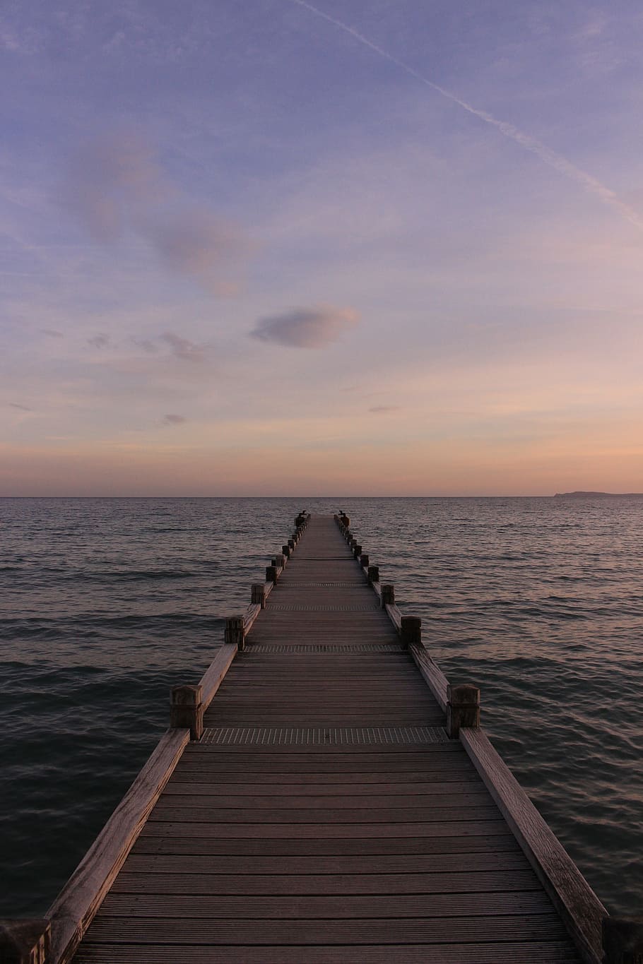 brown wooden dock on body of water during daytime, sea, pier HD wallpaper