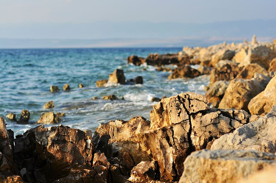 beach, adria, light, sea, colors, waterfront, nice, holiday HD wallpaper