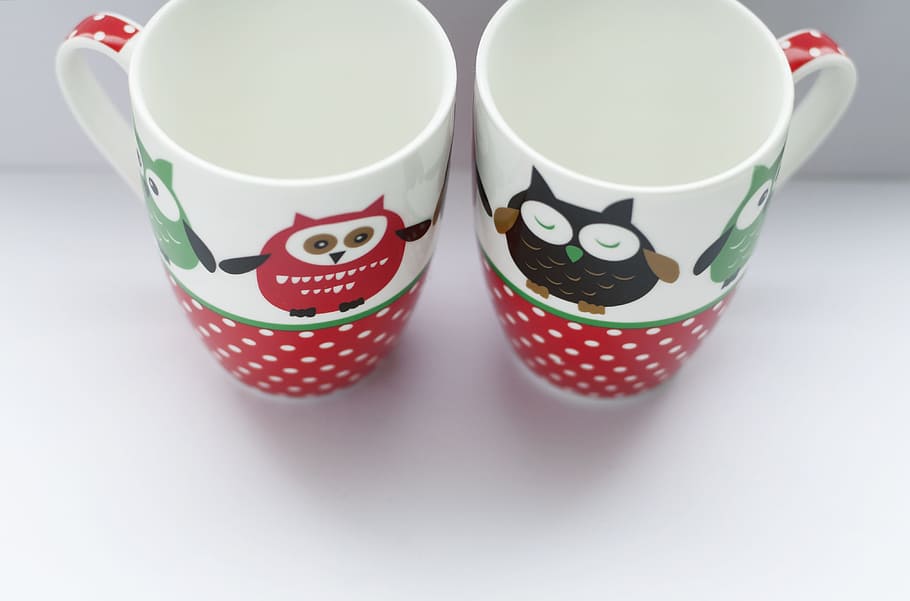 cup, owl, home, coffee, design, funny, decorative, indoors HD wallpaper