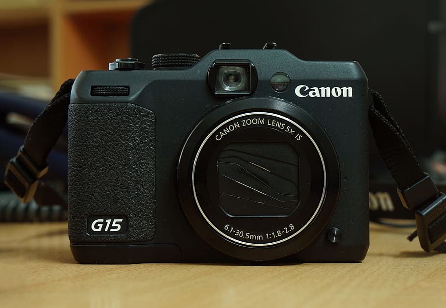 camera, canon, black, technology, photography themes, camera - photographic equipment HD wallpaper