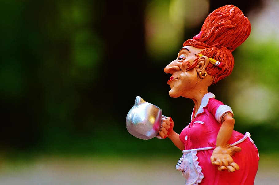 Operation, Waitress, Figure, funny, control, decoration, toy HD wallpaper