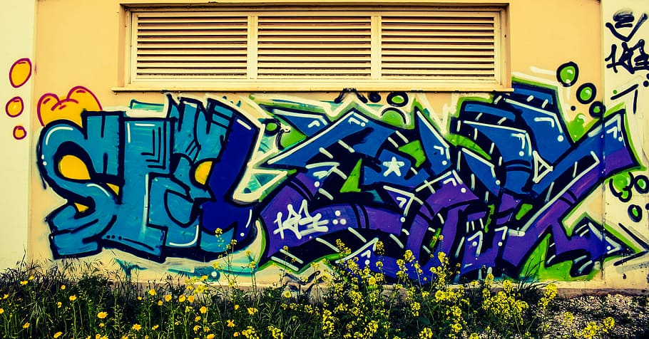 graffiti, wall, urban, grunge, building exterior, architecture HD wallpaper