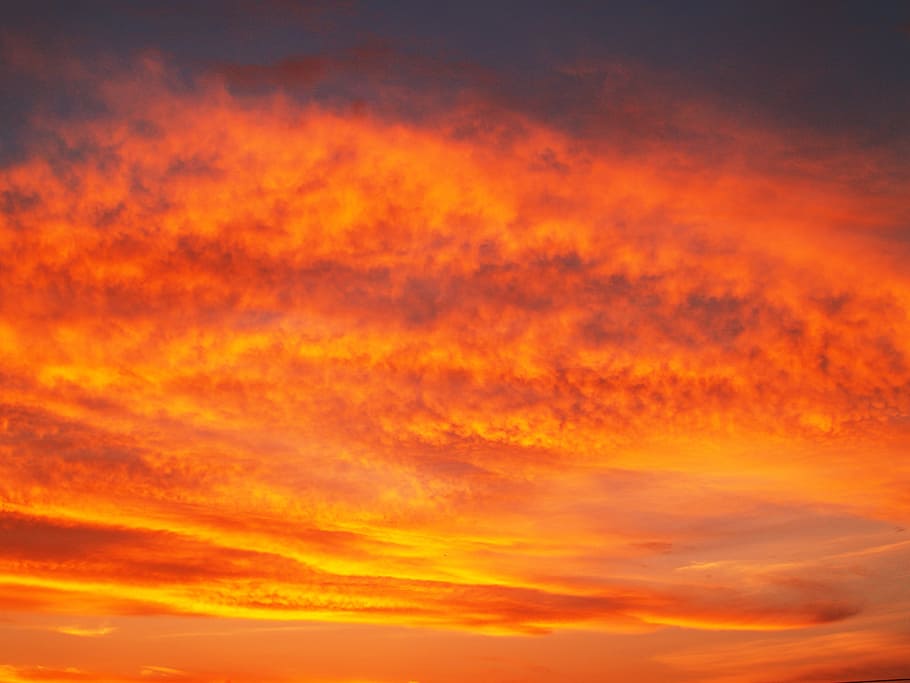 HD wallpaper: Sunset, Red, Gold, Heaven, sky, vibrant, twilight, background  | Wallpaper Flare