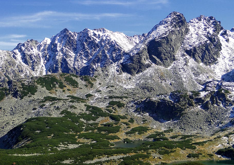 hala gąsienicowa, tatry, mountains, the high tatras, rocks, HD wallpaper