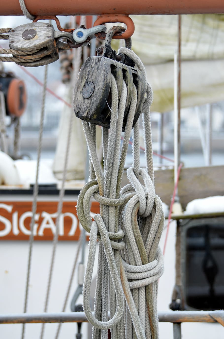 dew, knot, rope, fixing, ship traffic jams, cordage, knitting HD wallpaper
