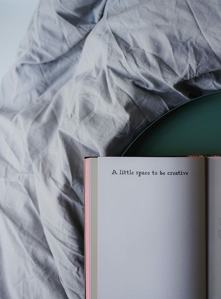 white printer paper, a little space to be creative text on book page HD wallpaper