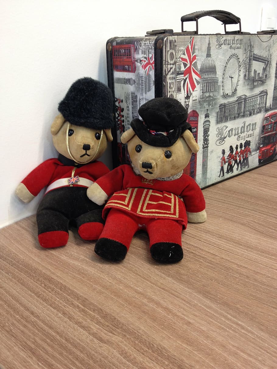 london, bear, guard, england, fun, toy, representation, indoors HD wallpaper