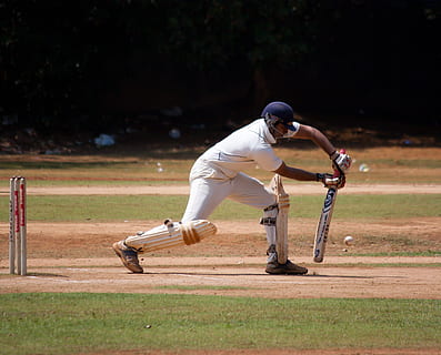 baseball player on field during daytime, cricket, cricketer HD wallpaper