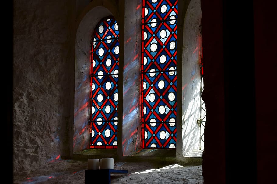 stained, glass, chapel, anglesey, church, window, design, pattern HD wallpaper